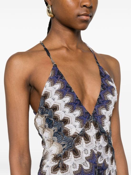 26SS 미소니 롱 원피스 DS26SG3Z BR015JS72RA - MISSONI