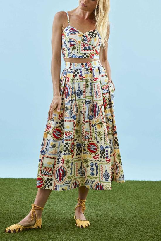  헌터 벨 롱 스커트 헌터벨 에바 스커트 - HUNTER BELL