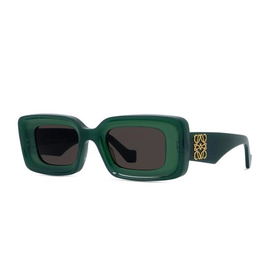  로에베 안경 Loewe Lw40101 I Anagram 95 E 선글라스 Verde Chiaro - LOEWE