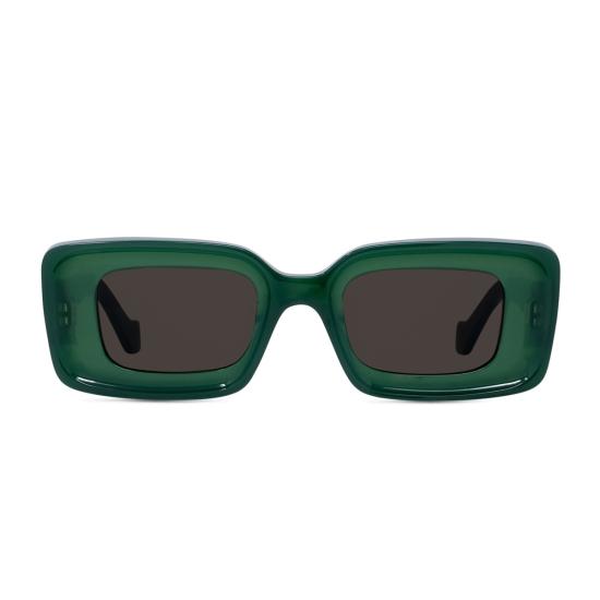  로에베 안경 Loewe Lw40101 I Anagram 95 E 선글라스 Verde Chiaro - LOEWE