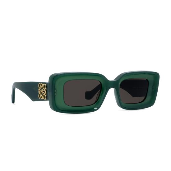  로에베 안경 Loewe Lw40101 I Anagram 95 E 선글라스 Verde Chiaro - LOEWE