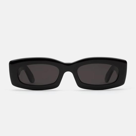  레트로슈퍼퓨처 안경 레트로 슈퍼퓨처 자가 블랙 아세테이트 선글라스 - RETROSUPERFUTURE