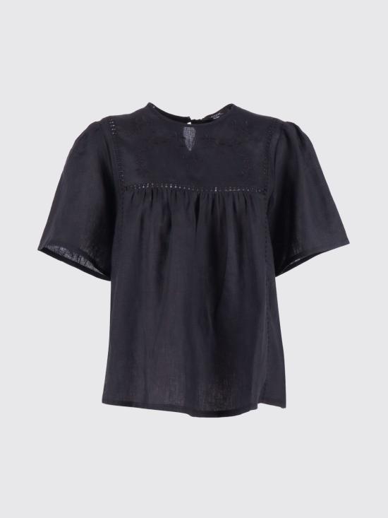 26SS 위켄드막스마라 반팔 티셔츠 2615941082600 002 Black