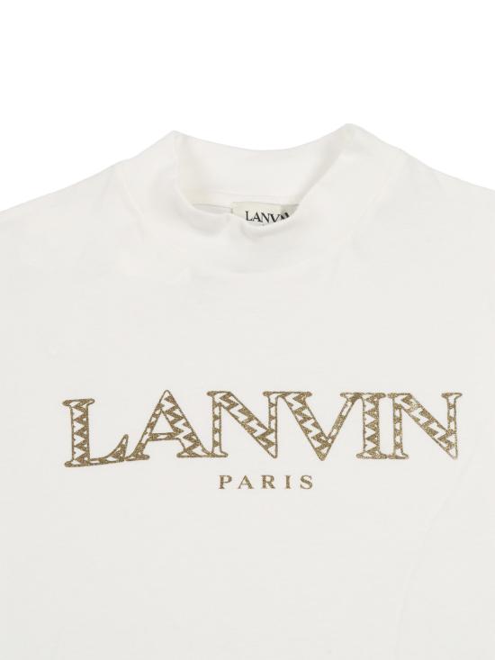  랑방 긴팔 티셔츠 화이트 - LANVIN
