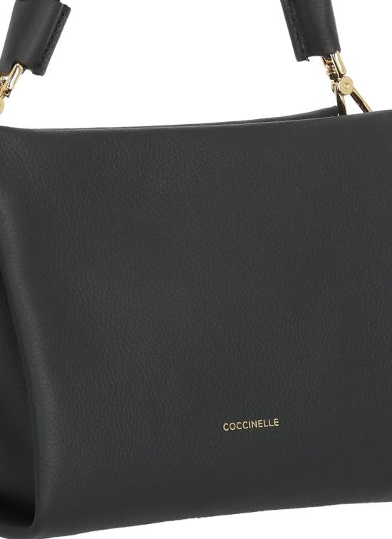 26SS 코치넬리 숄더백 E1M50580101 BOHEME GRANA DOUBLE613 Black - COCCINELLE