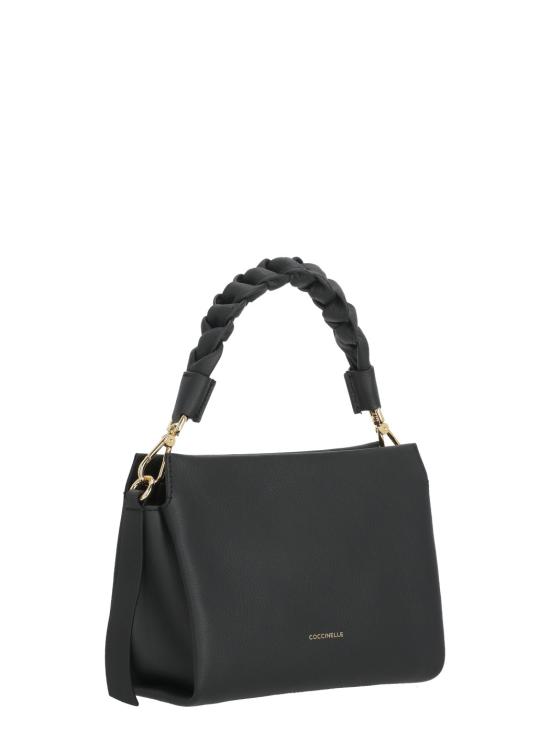 26SS 코치넬리 숄더백 E1M50580101 BOHEME GRANA DOUBLE613 Black - COCCINELLE