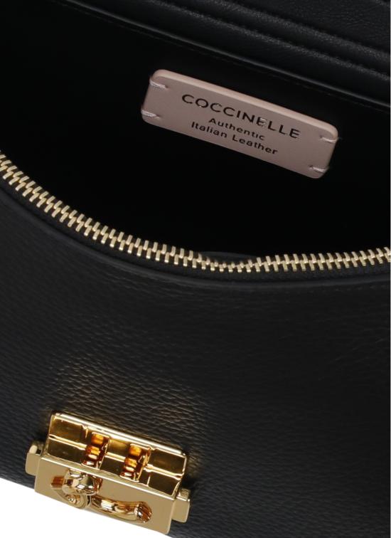 26SS 코치넬리 숄더백 E1U4K120101 C ME LOCK001 Black - COCCINELLE