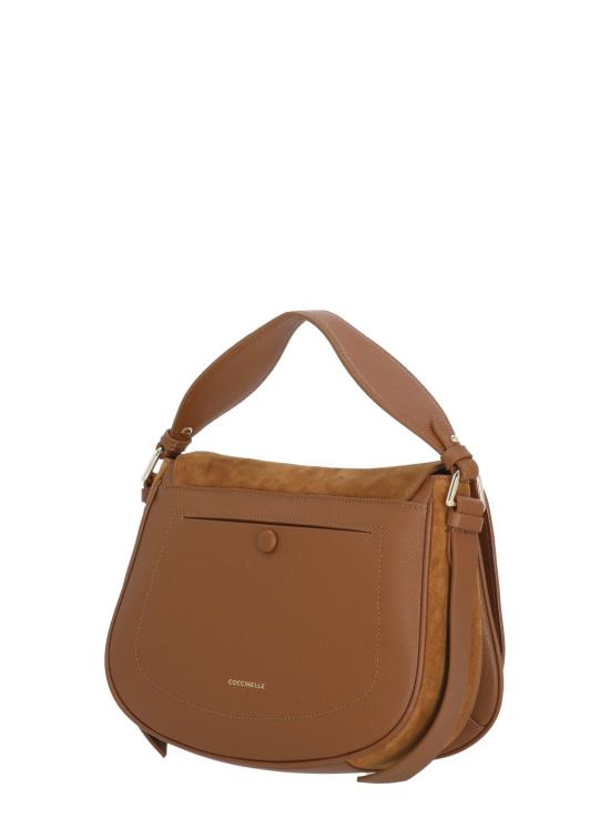 26SS 코치넬리 숄더백 E1U7H180101 MAVERY SUEDE BIW11 Brown - COCCINELLE