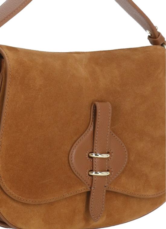 26SS 코치넬리 숄더백 E1U7H180101 MAVERY SUEDE BIW11 Brown - COCCINELLE