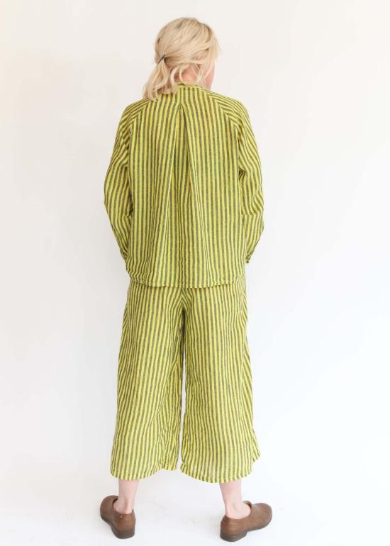  이치 앤티퀴트 팔라초 팬츠 이치 앤티크 스트라이프 - ICHI ANTIQUITES