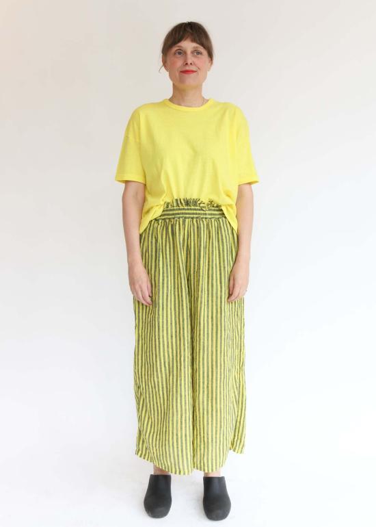  이치 앤티퀴트 팔라초 팬츠 이치 앤티크 스트라이프 - ICHI ANTIQUITES