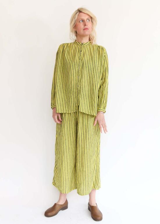  이치 앤티퀴트 팔라초 팬츠 이치 앤티크 스트라이프 - ICHI ANTIQUITES