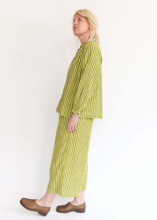  이치 앤티퀴트 팔라초 팬츠 이치 앤티크 스트라이프 - ICHI ANTIQUITES