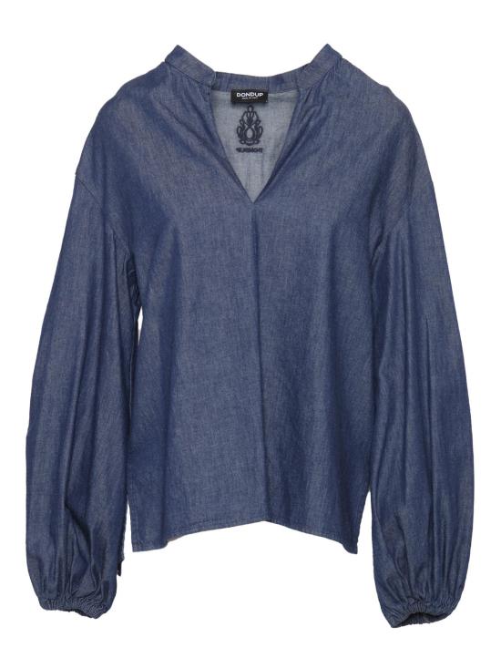  돈답 데님 셔츠 돈덥 코튼 셔츠 블루