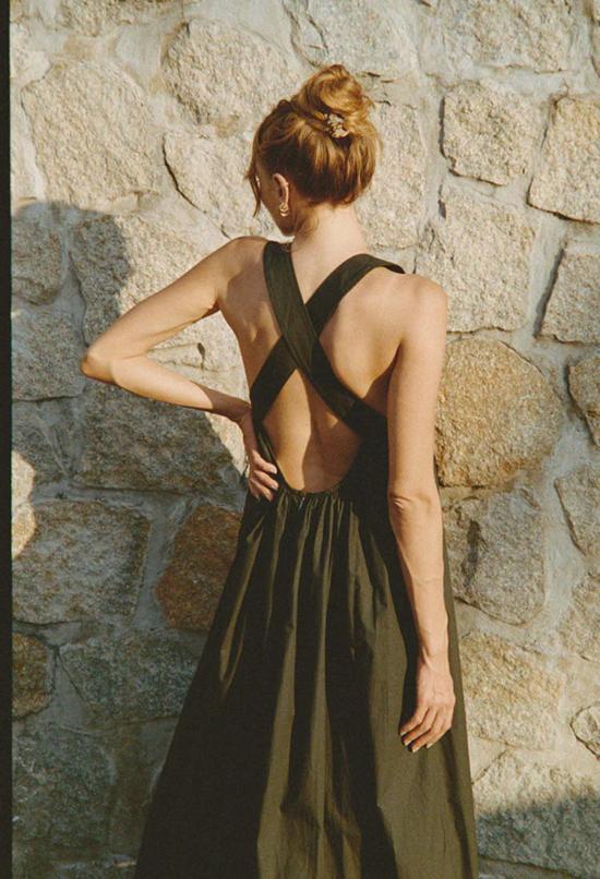  차오 루시아 롱 원피스 로라 드레스 블랙 - CIAO LUCIA