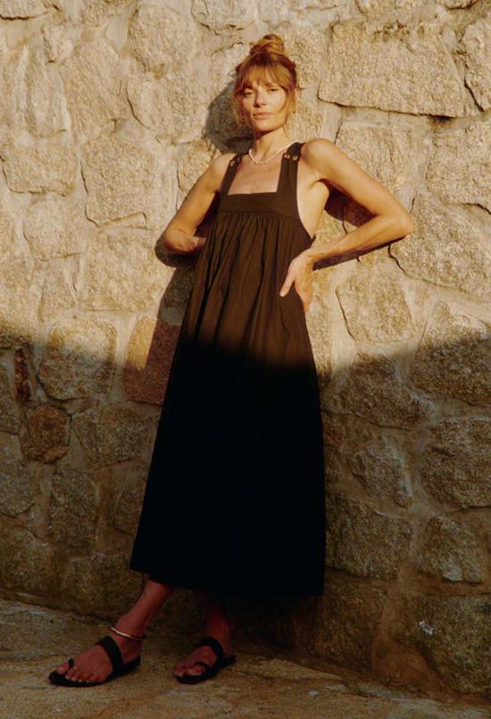  차오 루시아 롱 원피스 로라 드레스 블랙