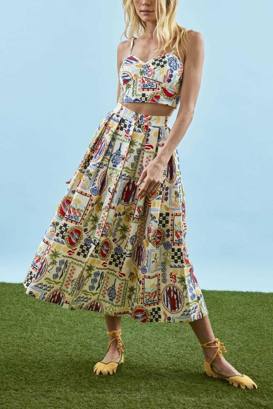  헌터 벨 롱 스커트 헌터벨 에바 스커트 - HUNTER BELL