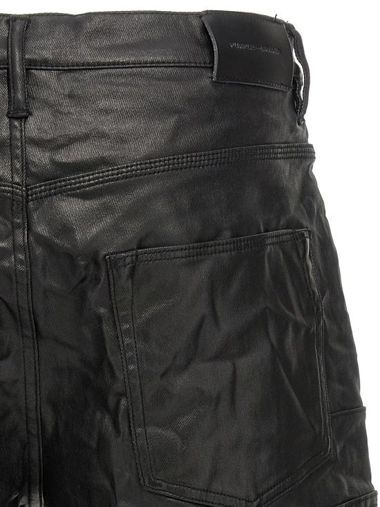  퍼플 브랜드 치노 팬츠 보라색 하이샤인 카고 버뮤다 반바지 - PURPLE BRAND