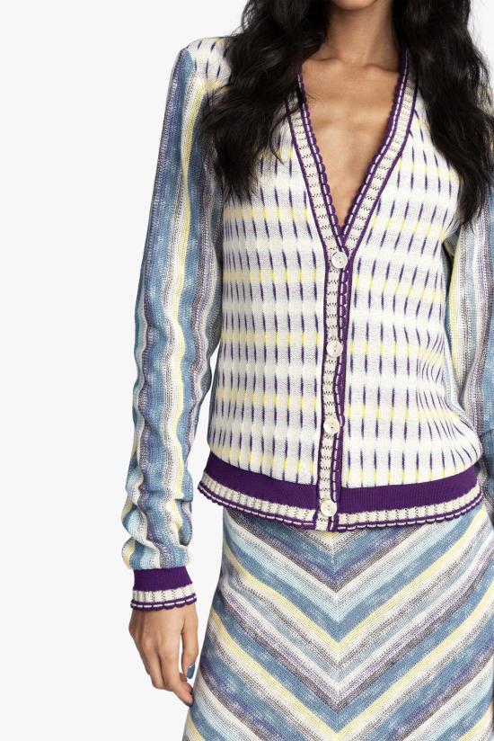  안나 수이 가디건 세라페 니트 - ANNA SUI