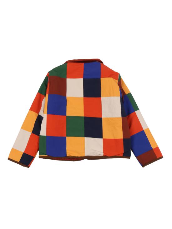  [키즈] 보보쇼즈 자켓 보보 초스 멀티컬러 타일즈 양면 양가죽 재킷 - BOBO CHOSES