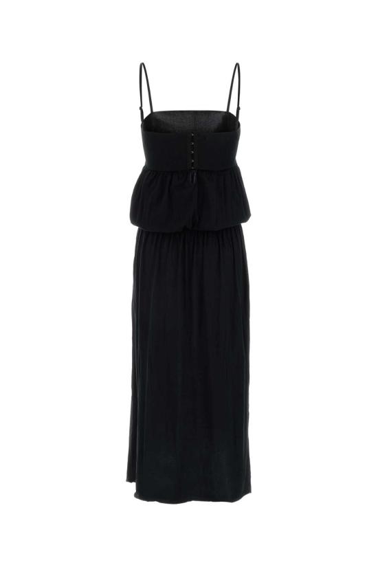 26SS 기마구아스 미디 원피스 SELINA MAXI DRESS BLACK DOM - GIMAGUAS