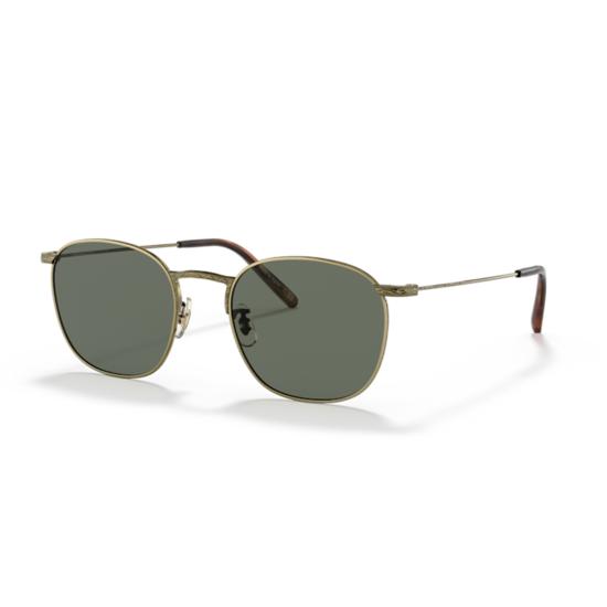  올리버피플스 안경 올리버 피플스 Ov1285 세인트 골드센 티타늄 선글라스 그리지오 - OLIVER PEOPLES