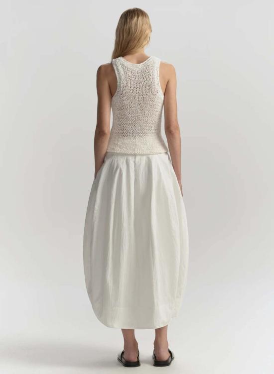  에이엘씨 롱 스커트 A.L.C. 베다 코튼 나일론 - A.L.C.