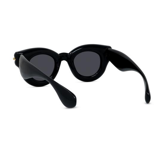  로에베 안경 LW40118 I 시그니처 인젝션 선글라스 블랙