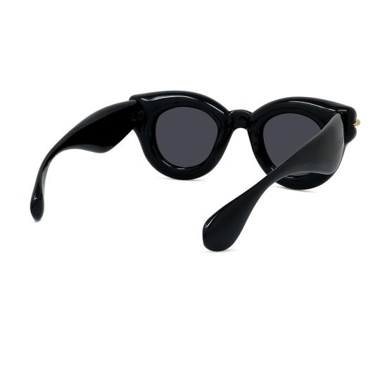  로에베 안경 LW40118 I 시그니처 인젝션 선글라스 블랙 - LOEWE