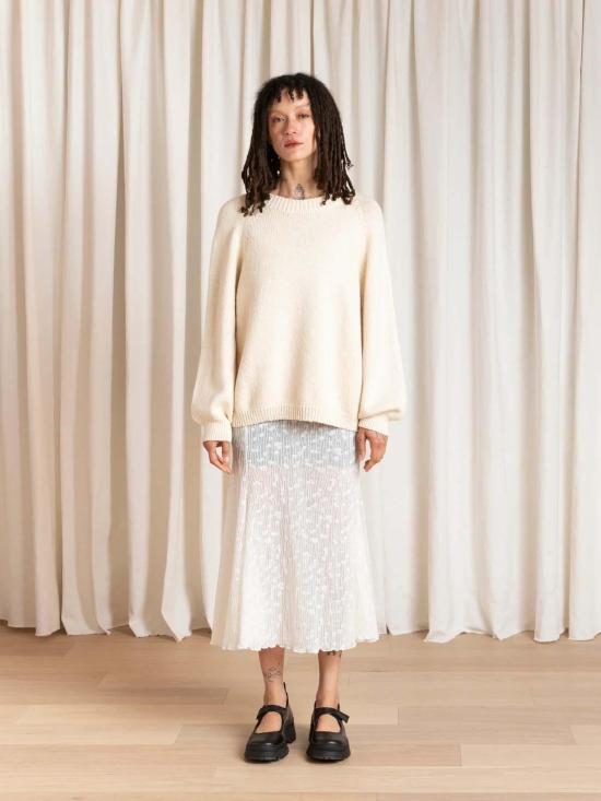  알리 골든 스웨터 릴렉스드 풀오버 - ALI GOLDEN