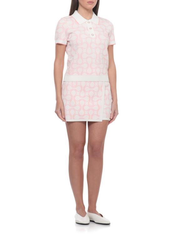 26SS 카사블랑카 봄버 자켓 WSS26KW128401 BLEND OPTIC DROP Rosa - CASABLANCA