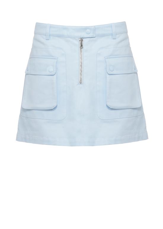 26SS 카사블랑카 봄버 자켓 WSS26SK20701 DRILL BLUE Celeste