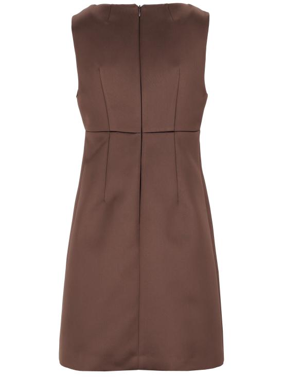 26SS 파로쉬 미디 원피스 D726151PAMAK 008 MARRONE - PAROSH