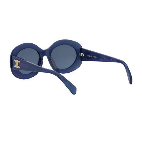  셀린느 안경 CL40292 U 트리옹프 90 V 선글라스 블루 - CELINE
