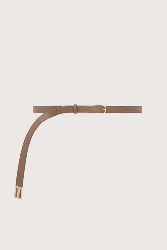  빅토리아 베컴 레귤러 벨트 도리안 B 파이니트  2cm 도브 그레이