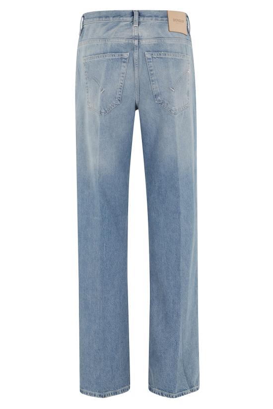 돈답 데님 팬츠 돈덥 5포켓 와이드 레그 재클린 진 블루 - DONDUP