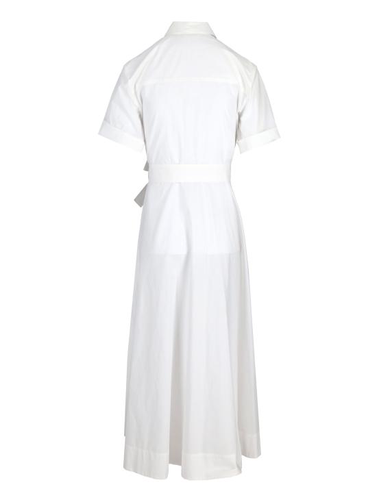 26SS 파로쉬 미디 원피스 D726135CANYOX26 001 BIANCO - PAROSH