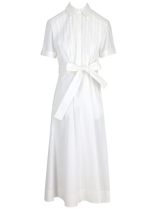 26SS 파로쉬 미디 원피스 D726135CANYOX26 001 BIANCO