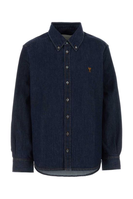 26SS 아미 데님 셔츠 USH786DE0123 402 Blue