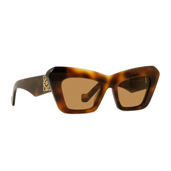  로에베 안경 LW40036 I 아나그램 53 E 선글라스 마론 - LOEWE