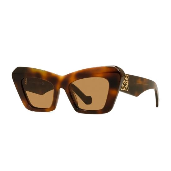  로에베 안경 LW40036 I 아나그램 53 E 선글라스 마론 - LOEWE