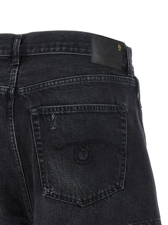 26SS 알13 데님 숏팬츠 R13W6055394BJAKEBLACK Black - R13