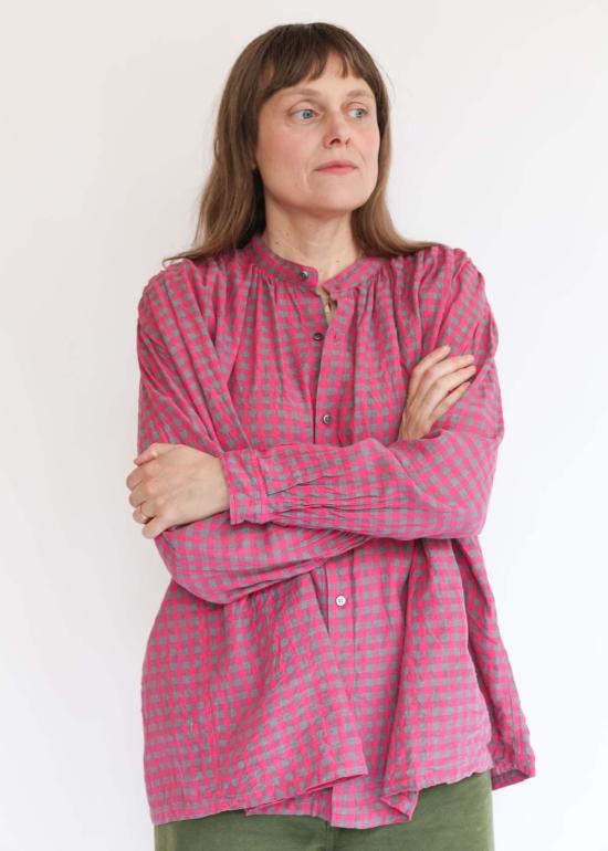  이치 앤티퀴트 셔츠 이치 앤티크 깅엄 체크 셔츠