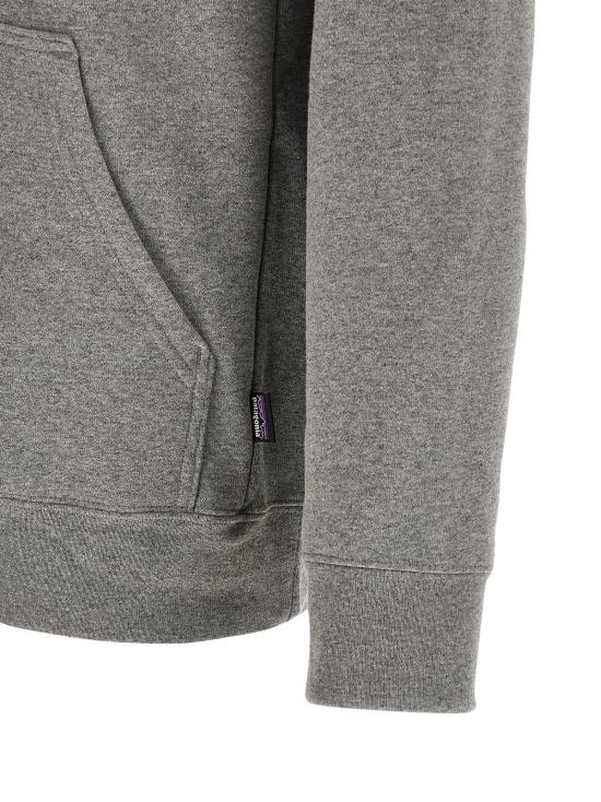 26SS 파타고니아 P-6 로고 업라이절 후드 티셔츠 39622GLH Gray - PATAGONIA