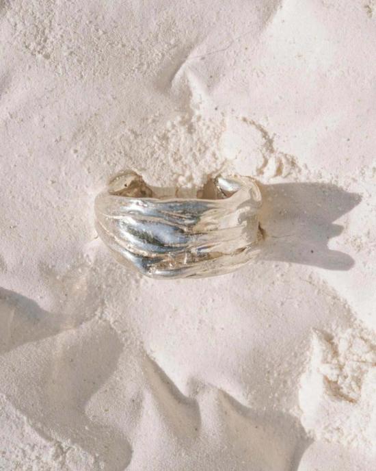  Dea Dia 반지 데아 디아 스트라타 실버 밴드 링