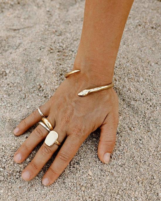  Dea Dia 팔찌 데아 디아 골든 스네이크 트위스트 커프