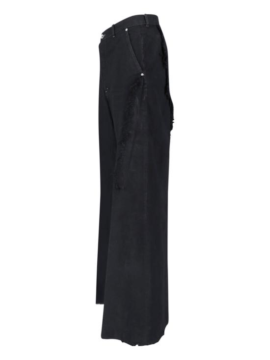 25FW 릭 오웬스 JORIS 트라우저 RR02E1308 BBCL 09 Black - RICK OWENS