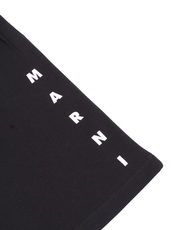 마르니 숏팬츠 코튼 버뮤다 반바지 블랙 - MARNI