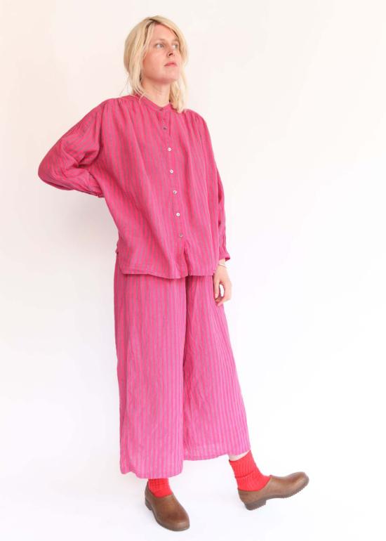  이치 앤티퀴트 셔츠 이치 앤티퀴츠 스트라이프 셔츠 - ICHI ANTIQUITES