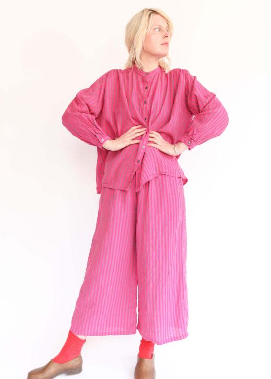  이치 앤티퀴트 셔츠 이치 앤티퀴츠 스트라이프 셔츠 - ICHI ANTIQUITES